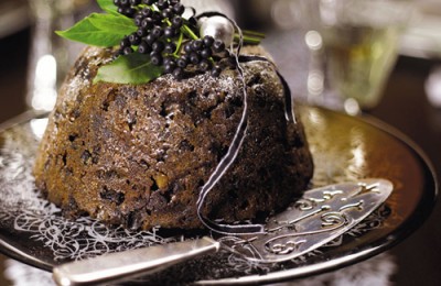 Christmas Pudding with Brandy