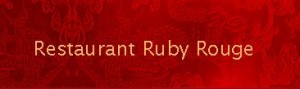 Restaurant Ruby rouge