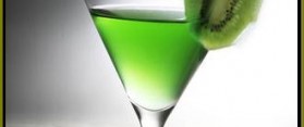 Kiwi Martini Cocktail