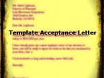 Leave Acceptance Letter