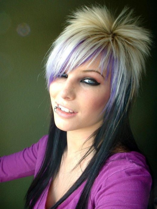 among trendy and stylish hairstyles emo hairstyle is a very unique and ...