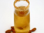 Passionfruit Champagne cocktail