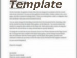 Template of Letter to Request Leave
