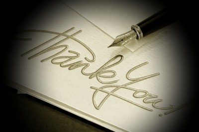 free thank you letter sample to boss