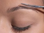 Trim Long Eyebrow Hairs After Waxing