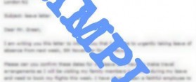 Vacation Leave Letter
