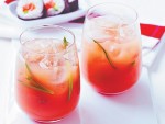 Vodka Guava and Ginger Cocktail