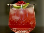 pomegranate and lime is a fresh
