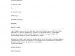 Templates of Illness Leave Letters