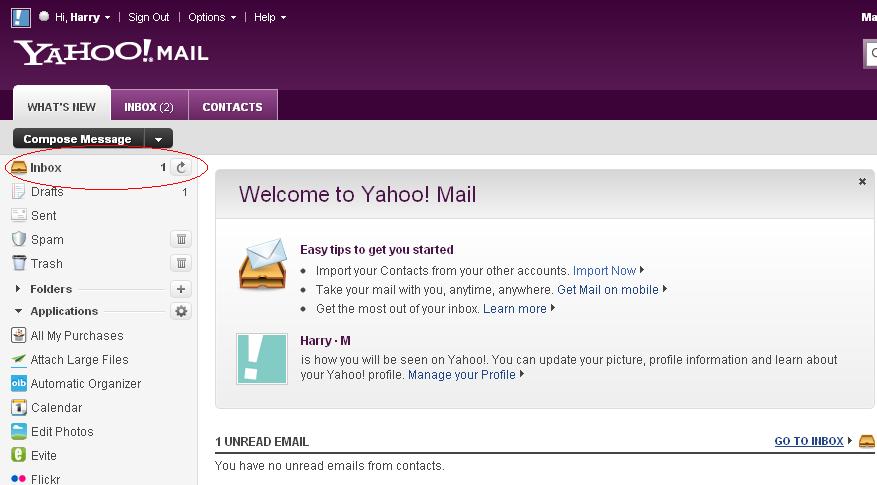how to add a mailbox to yahoo mail