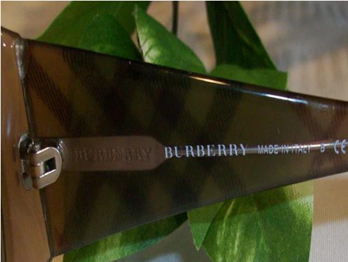 burberry sunglasses serial number check