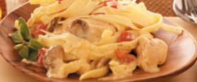 Chicken fettuccine Alfredo