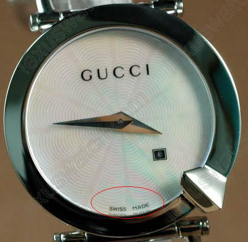swiss made gucci watch real