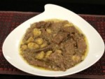 Mushrooms & Potatoes with Steak