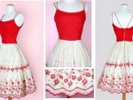 Red & White Dress for Valentines day