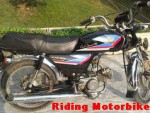 Riding Motorbike