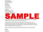 SAMPLE OF OFFICIAL LEAVE