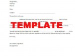 Template for Employer Leave Letter