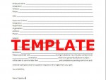 Template for Office Leave Letter