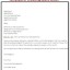 Wedding Leave Letter Template