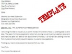 Template of Vacation Leave Letter