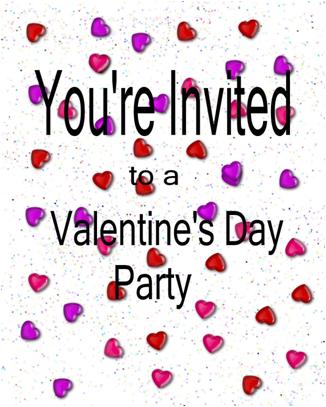 Valentine’s Day Invitations