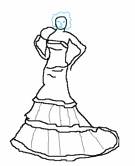 5 Steps For How to Draw a Wedding Dress