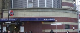 Borough Tube Station London