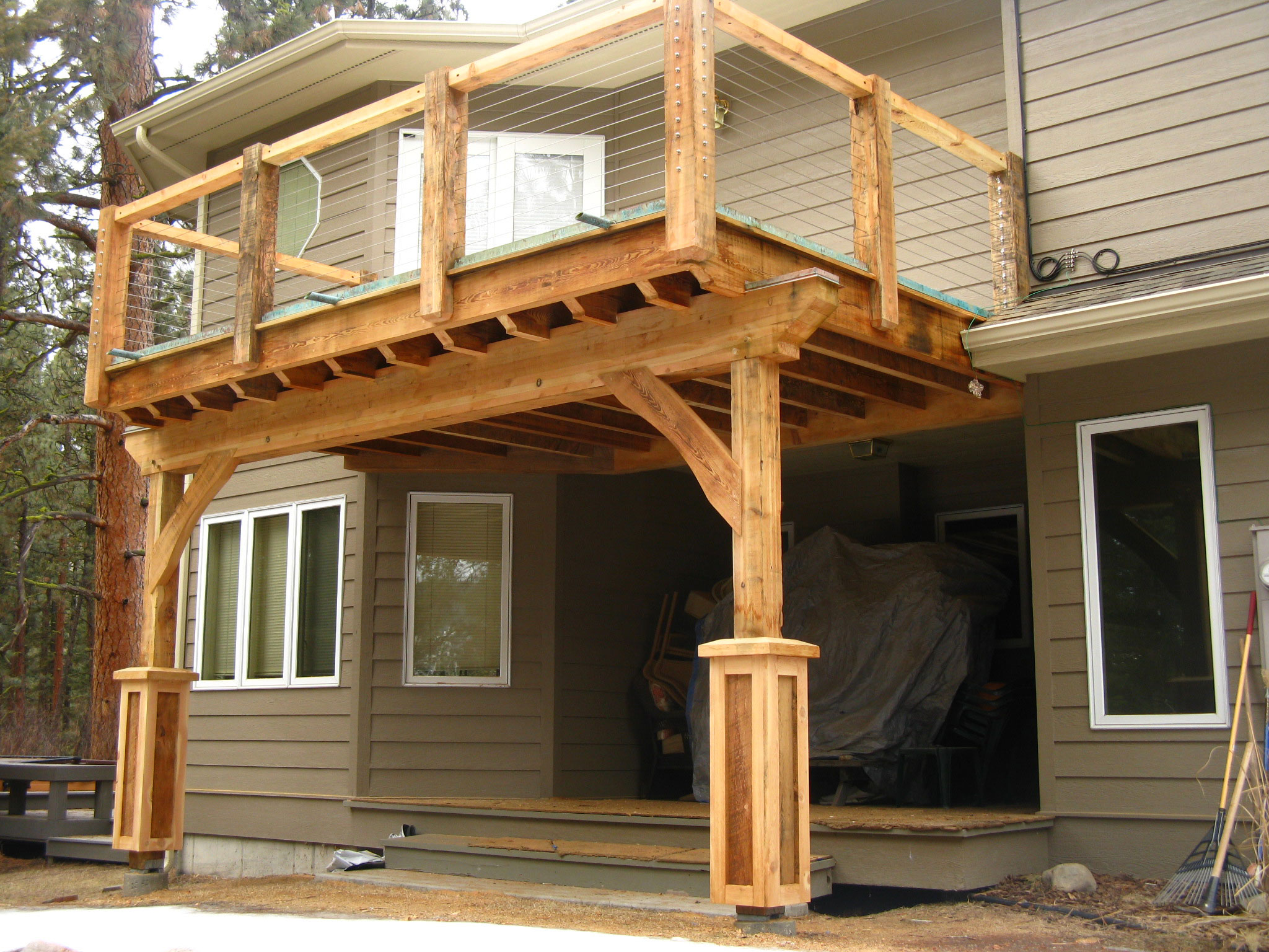 How to Build a Porch with Roof