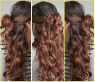 Hairstyles  on Make A Half Up Half Down Hairstyle  Step By Step Beauty Guide