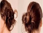 Side Swept Bun Hairstyles