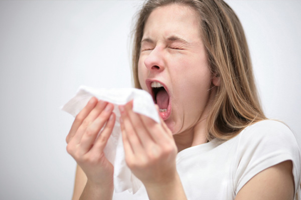 Allergy can also cause runny nose