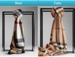 Fake vs. Origional Burberry Scarf