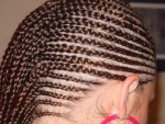 Straight Back Cornrows