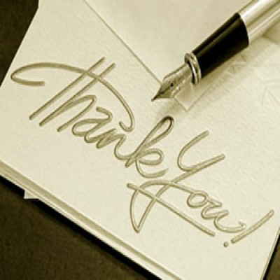 Thank You Letter