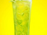 Green Lagoon Cocktail Drink