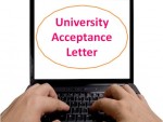 University Acceptance Letter