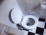 how to clean a toilet