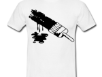 A-brush-and-dripping-paint-T-Shirts
