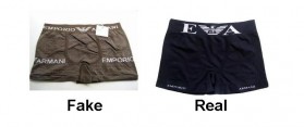 How to spot fake Armani Boxers
