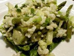 Asparagus, Cucumber and Rice Salad receipe