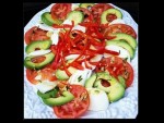 Avocado, Tomato and Pepper Salad Recipe