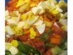 Bacon, Egg and Little Gem Salad