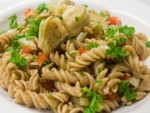 Easy Artichoke and Red Pepper Pasta Salad Recipe