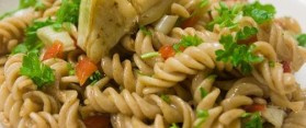 Easy Artichoke and Red Pepper Pasta Salad Recipe