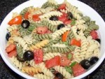 Easy Olive Oil, Tomato and Basil Pasta Salad Recipe