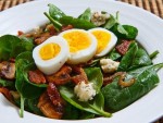 Egg and Spinach Salad Recipe