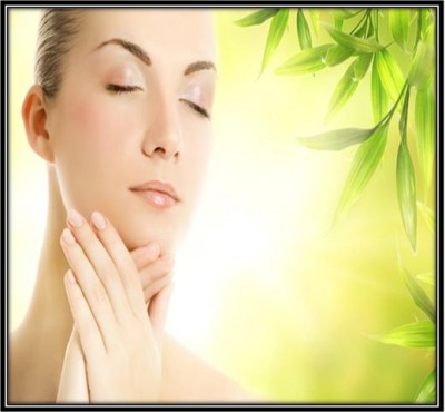 glowing skin