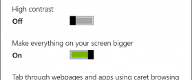 Make Everything on Your Screen Bigger in Windows 8