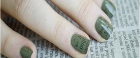 Newspaper Nails